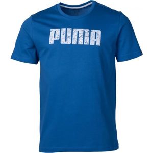 Puma KA MEN GRAPHIC TEE modrá XXL - Pánské triko