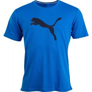 Puma PT ESS DRY BRANDED TEE modrá XXL - Pánské sportovní tričko
