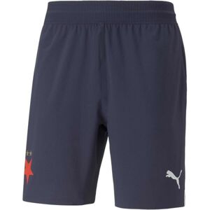 Puma SKS Shorts Promo 22/23 Pánské fotbalové šortky, červená, velikost M