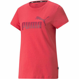 Puma SS LOGO TEE Dámské tričko, Růžová, velikost L