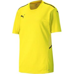 Puma TEAMCUP JERSEY Pánské fotbalové triko, žlutá, velikost M