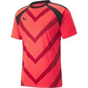 Puma TEAMLIGA GRAPHIC JERSEY Pánské fotbalové triko, oranžová, velikost S