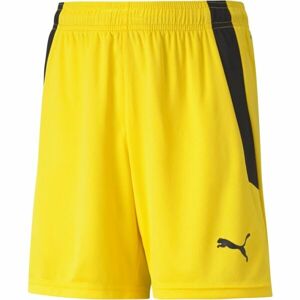 Puma TEAMLIGA SHORTS JR Juniorské šortky, žlutá, velikost 128