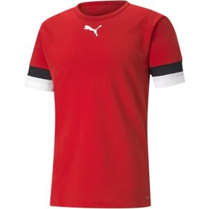 Puma TEAMRISE JERSEY TEE Pánské fotbalové triko, žlutá, veľkosť M