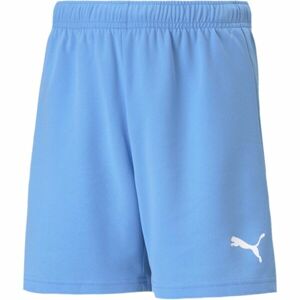 Puma TEAMRISE SHORT JR Juniorské šortky, světle modrá, velikost 140