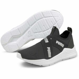 Puma WIRED RUN SLIP ON Dámské sportovní boty, černá, velikost 39