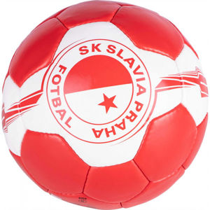 Quick SLAVIA Fotbalový míč, červená, velikost 5