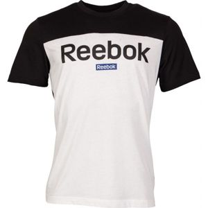 Reebok TE BL SS TEE černá XL - Pánské tričko