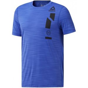Reebok WORKOUT READY ACTIVCHILL TECH TOP modrá XXL - Pánské sportovní tričko