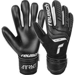 Reusch ATTRAKT INFINITY Fotbalové rukavice, černá, velikost 8