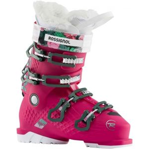 Rossignol ALLTRACK 70 W Dámské lyžařské boty, Růžová,Bílá,Tmavě zelená, velikost 27