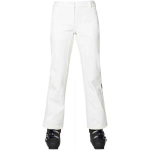 Rossignol SKI SOFTSHELL W Dámské lyžařské kalhoty, bílá, velikost XL