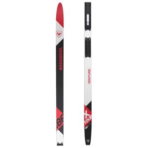 Rossignol XT VENTURE WXLS Běžecké lyže na klasiku s podporou stoupání, černá, veľkosť 176