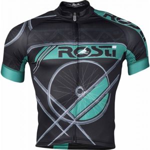 Rosti RUOTA DL ZIP černá 3xl - Pánský cyklistický dres
