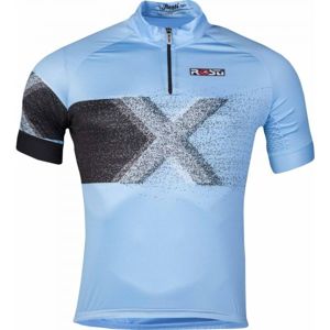 Rosti X KR ZIP modrá 4xl - Pánský cyklistický dres