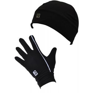 Rucanor SET LOAN A VINES černá M/L - Set rukavice a čepice