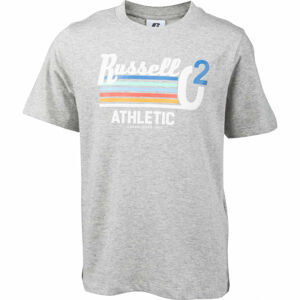 Russell Athletic TRIKO DĚTSKÉ Dětské tričko, Šedá,Mix, velikost 128
