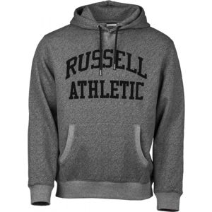 Russell Athletic PULLOVER HOODY šedá M - Pánská mikina