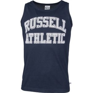 Russell Athletic ARCH LOGO tmavě modrá L - Pánský nátělník