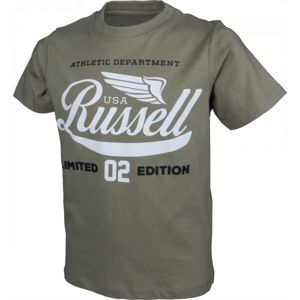 Russell Athletic LIMITED EDITION TEE tmavě zelená 152 - Chlapecké tričko