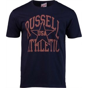 Russell Athletic STAR USA tmavě modrá S - Pánské tričko