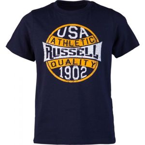 Russell Athletic CHLAPECKÉ TRIKO BASKETBALL tmavě modrá 140 - Chlapecké tričko