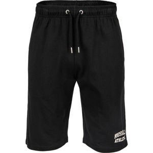 Russell Athletic AL SHORTS Pánské šortky, Černá,Bílá, velikost L