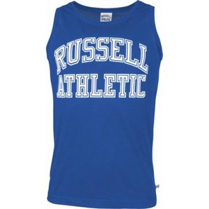 Russell Athletic COMBO SINGLET WITH CLASSIC ARCH LOGO PRINT modrá L - Pánské tílko