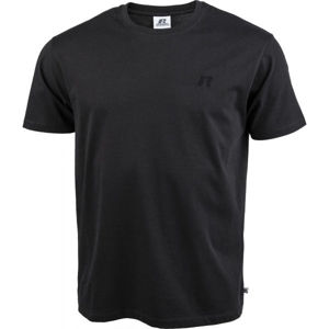 Russell Athletic CREWNECK TEE SHIRT černá M - Pánské tričko