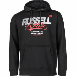 Russell Athletic PULLOVER HOODY Pánská mikina, Černá, velikost XL