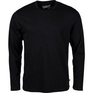 Russell Athletic PÁNSKÉ TRIKO DLOUHÝ RUKÁV černá M - Pánské tričko