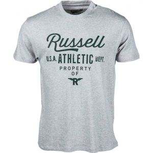 Russell Athletic CORE PLUS šedá L - Pánské tričko
