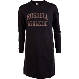 Russell Athletic PRINTED DRESS Dámské šaty, černá, velikost S
