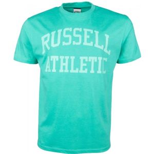 Russell Athletic SS CREW NECK LOGO TEE zelená XXL - Pánské tričko