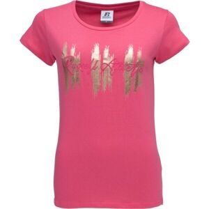 Russell Athletic TABITHA Dámské tričko, růžová, velikost
