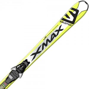 Salomon E X-MAX JR M + E EZY7 B80  130 - Juniorské sjezdové lyže