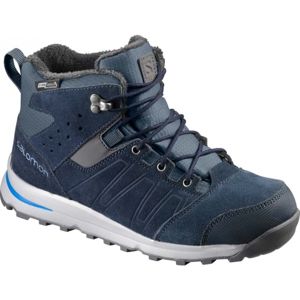 Salomon UTILITY TS CSWP J modrá 35 - Juniorská zimní obuv