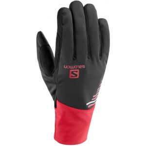 Salomon EQUIPE GLOVE U Sportovní rukavice, černá, velikost M