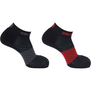 Salomon SOCKS XA 2-PACK černá M - Ponožky