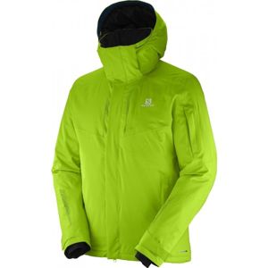 Salomon STORMSPOTTER JKT M zelená XXL - Pánská lyžařská bunda
