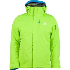 Salomon STORMSPOTTER JKT M zelená L - Pánská zimní bunda