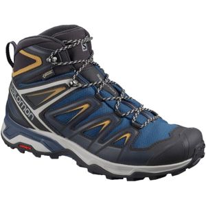 Salomon X ULTRA 3 MID GTX tmavě modrá 8.5 - Pánská hikingová obuv
