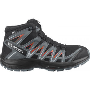 Salomon XA PRO 3D MID CSWP J Juniorská outdoorová obuv, černá, velikost 40