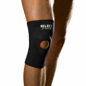 Select OPEN PATELLA KNEE SUPPORT Bandáž na koleno, černá, velikost XL
