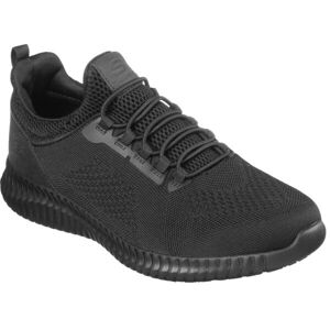 Skechers WORK RELAXED FIT:CESSNOCK SR Pánská volnočasová obuv, černá, velikost 43