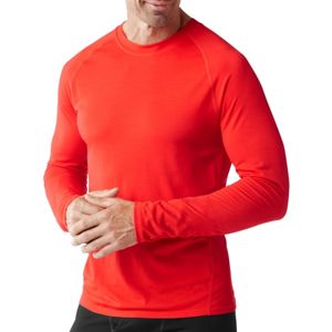 Smartwool MERINO 150 BASELAYER LS M červená XL - Pánské tričko
