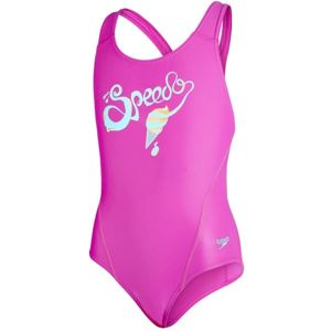 Speedo LOGO PLACEMNET SPLASHBACK - Dívčí plavky