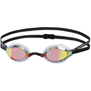 Speedo FASTSKIN SPEEDSOCKET MIRROR Závodní zrcadlové plavecké brýle, bílá, velikost