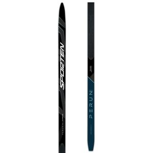 Sporten PERUN PRO SKIN M/H + NNN Běžecké lyže na klasiku se stoupacími pásy, černá, veľkosť 190