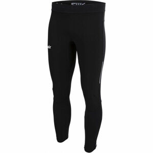Swix FOCUS WIND TIGHTS Prodyšné elastické pánské kalhoty, černá, veľkosť L